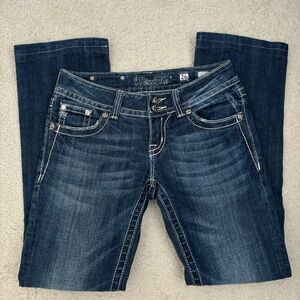 Miss Me Jeans Low Waist Bootcut Size 26